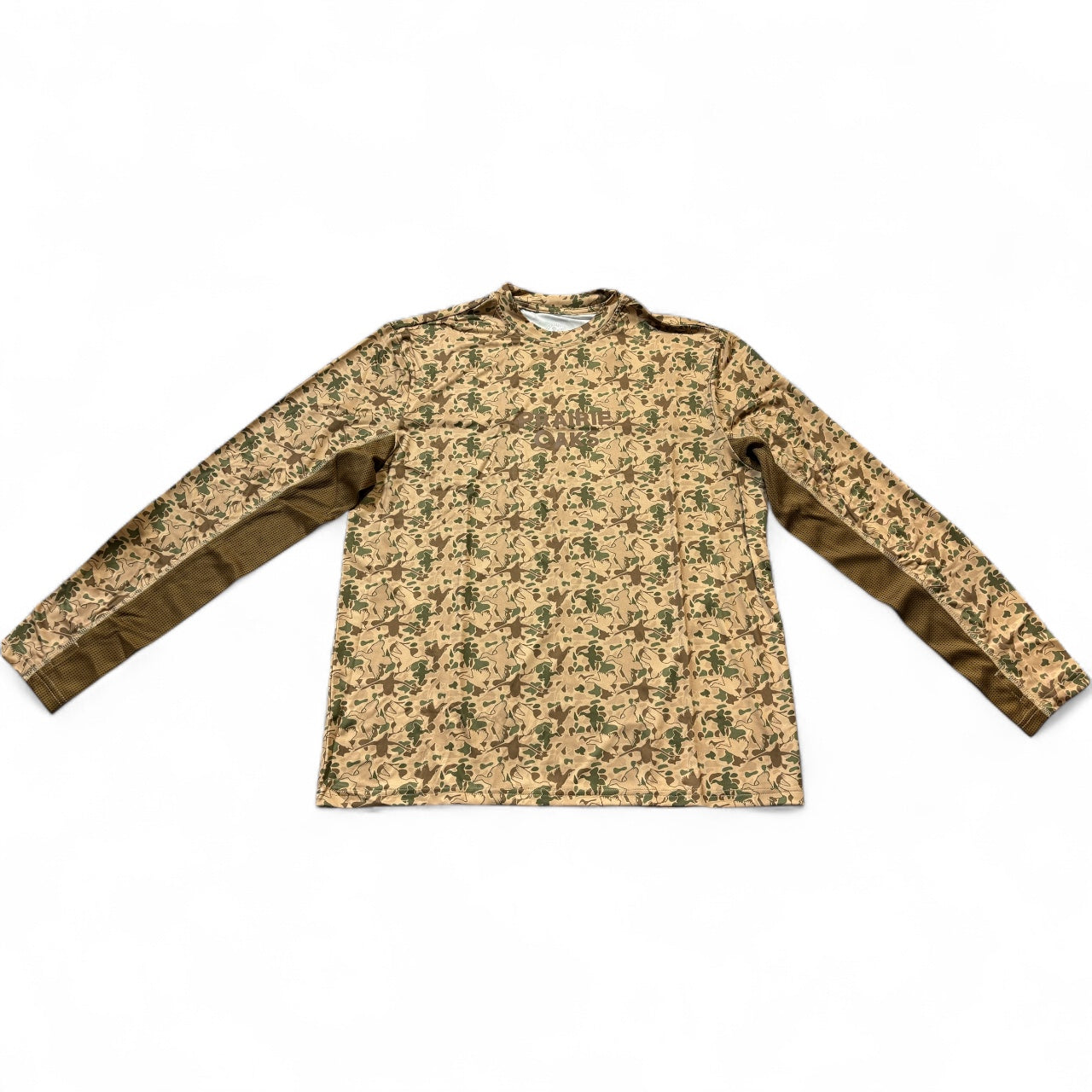 Bottoms Crewneck: Brown Duck Camo