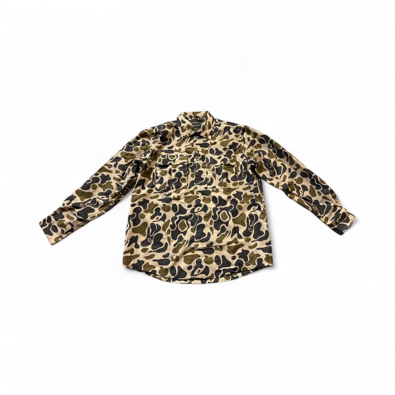 Plainsman Jac Shirt: Traditions Camo Olive