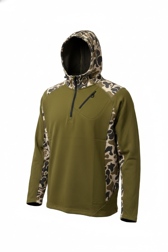 Outlaw Hoodie: Traditions Camo Olive