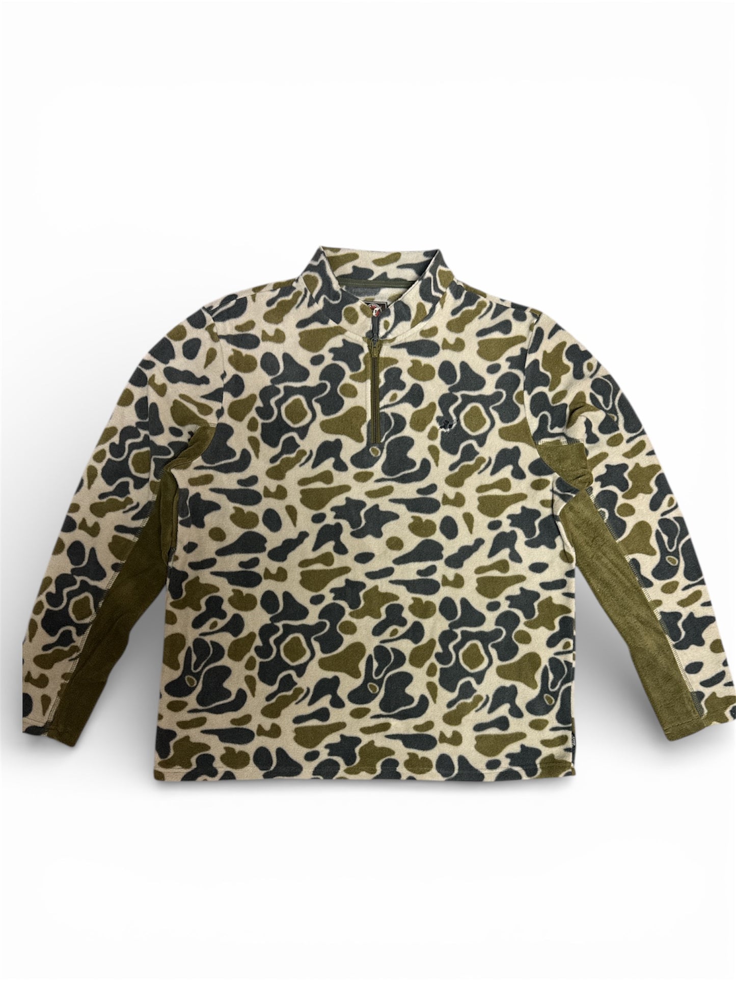 Bluffs Fleece 1/4 Zip: Traditions Camo Olive
