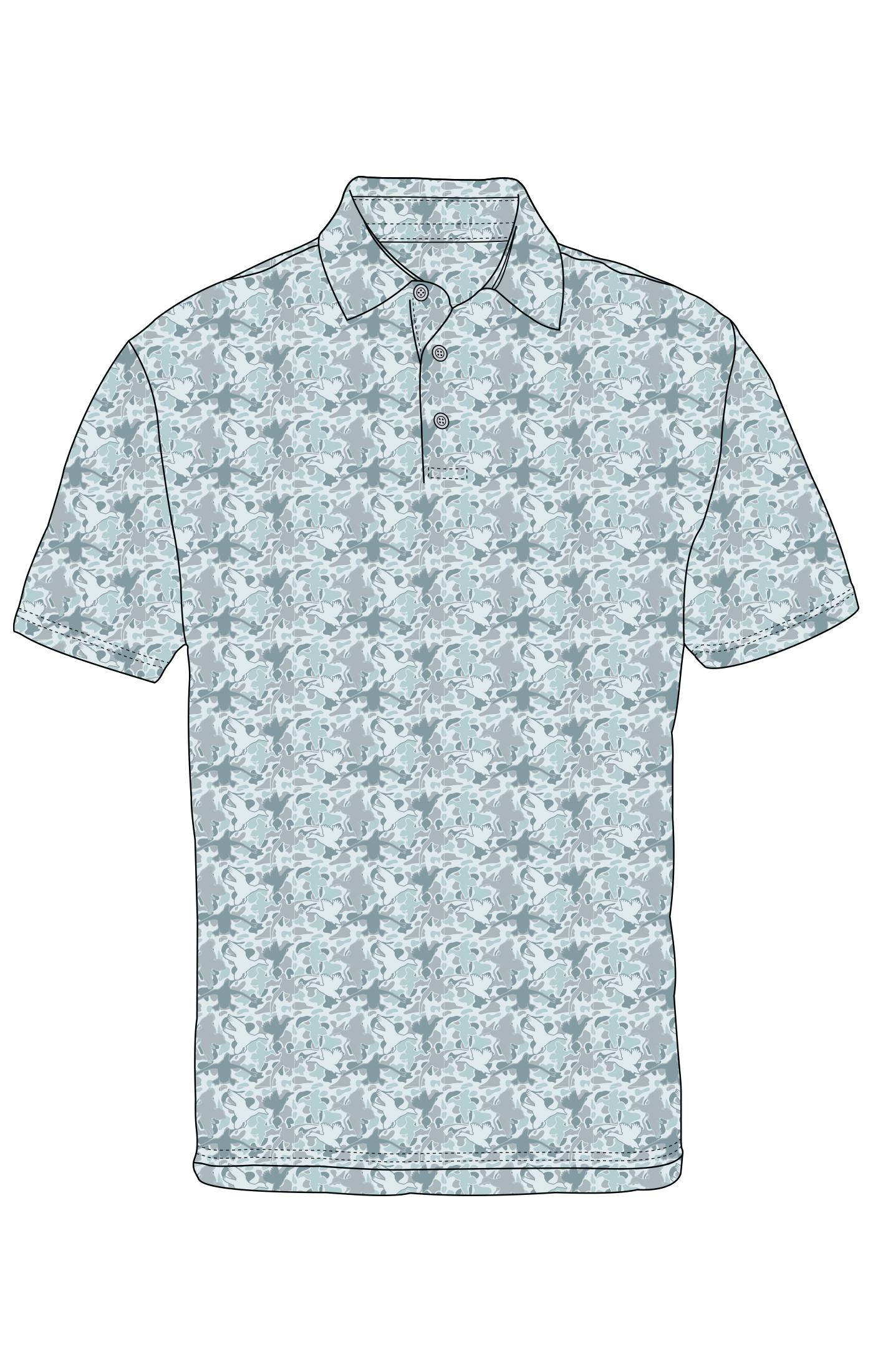 The Prairie Polo: Blue Duck Camo