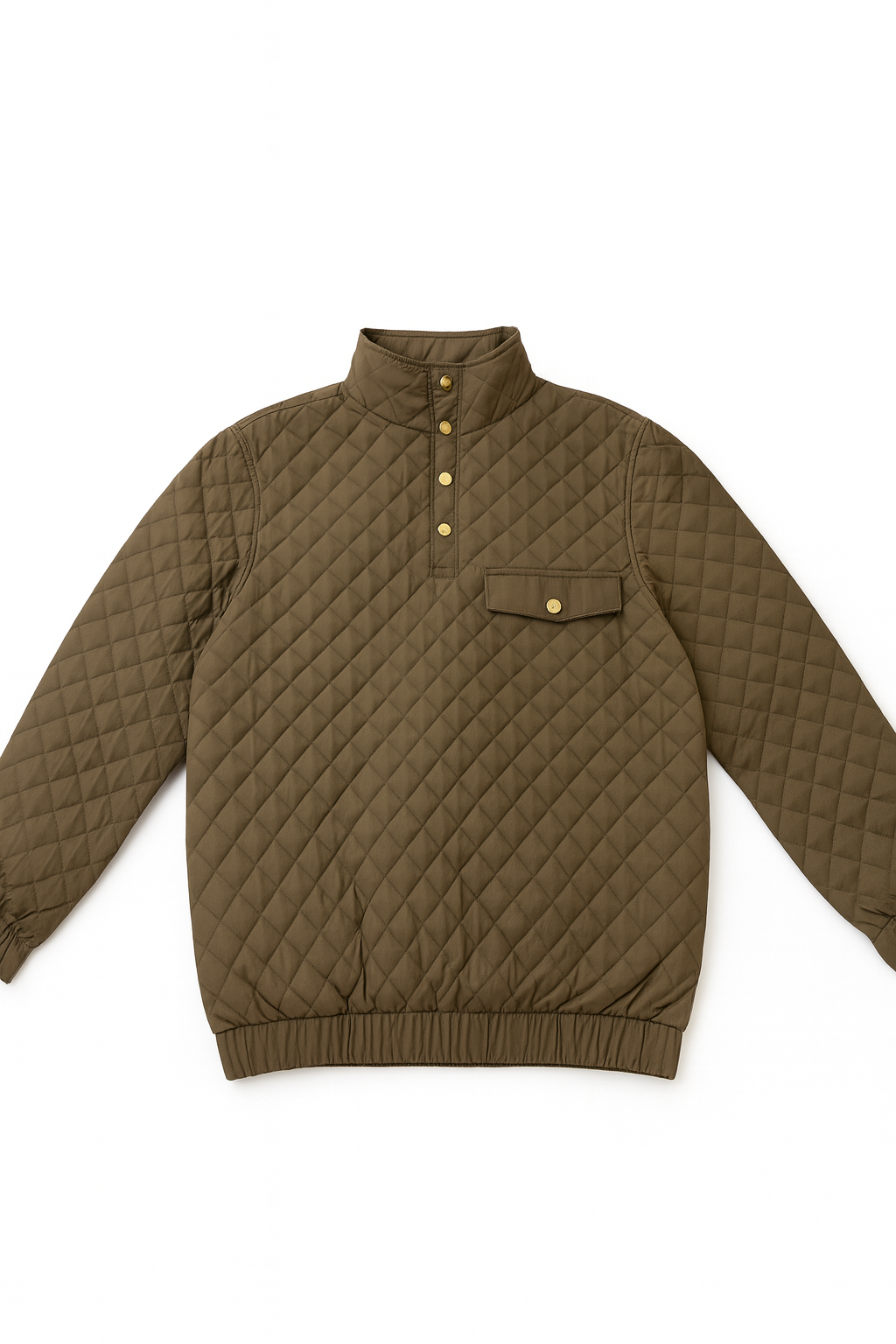 Quilted Pullover