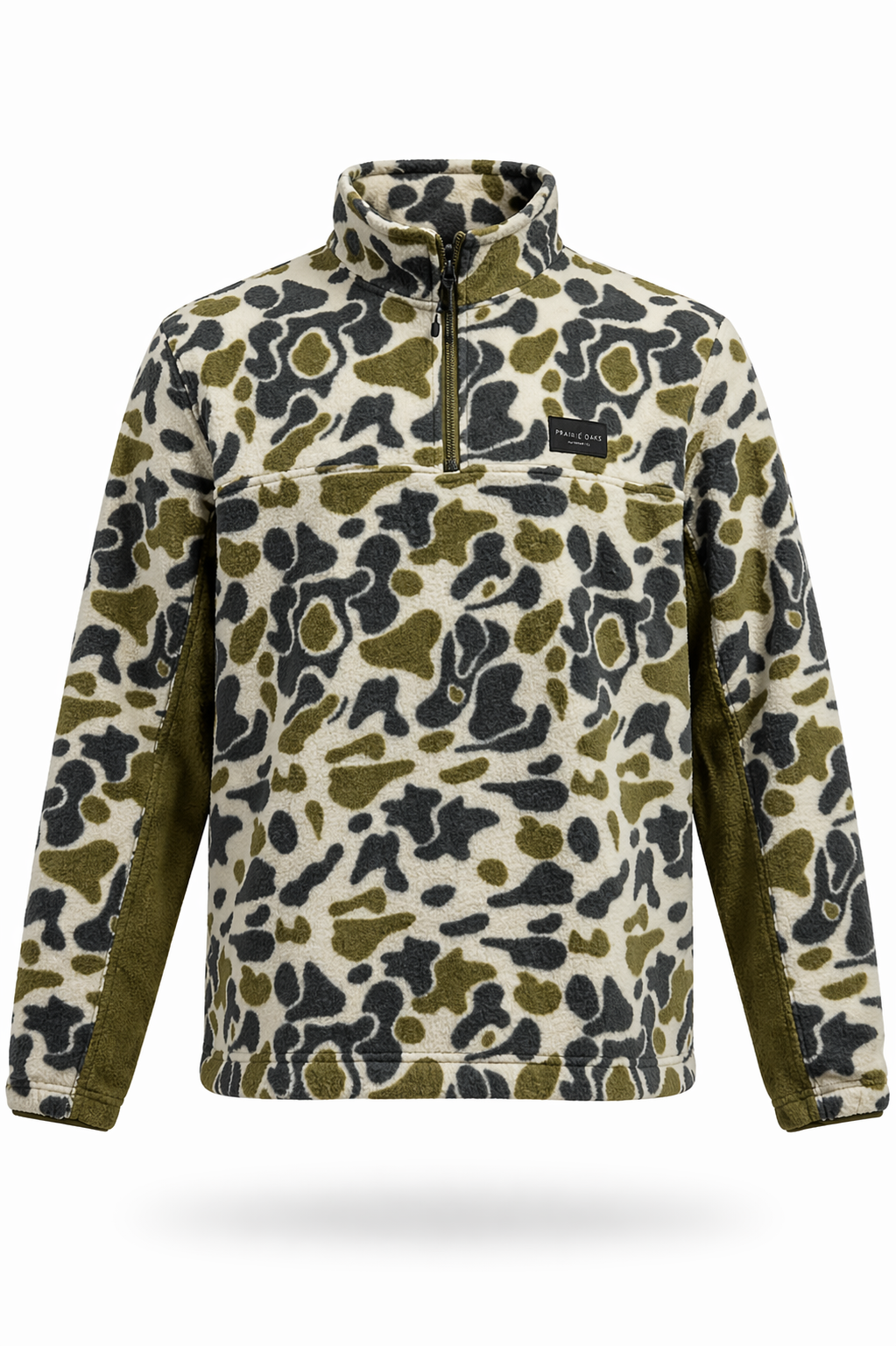 Field Fleece 1/4 Zip: Traditions Camo Olive
