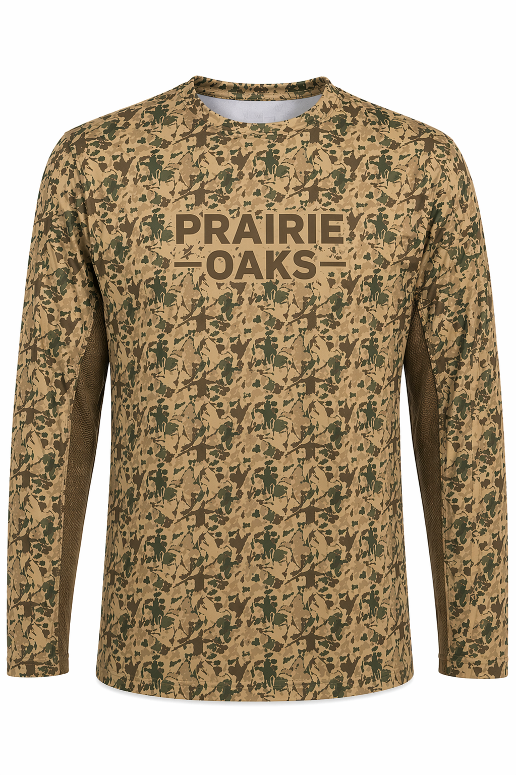 Bottoms Crewneck: Brown Duck Camo