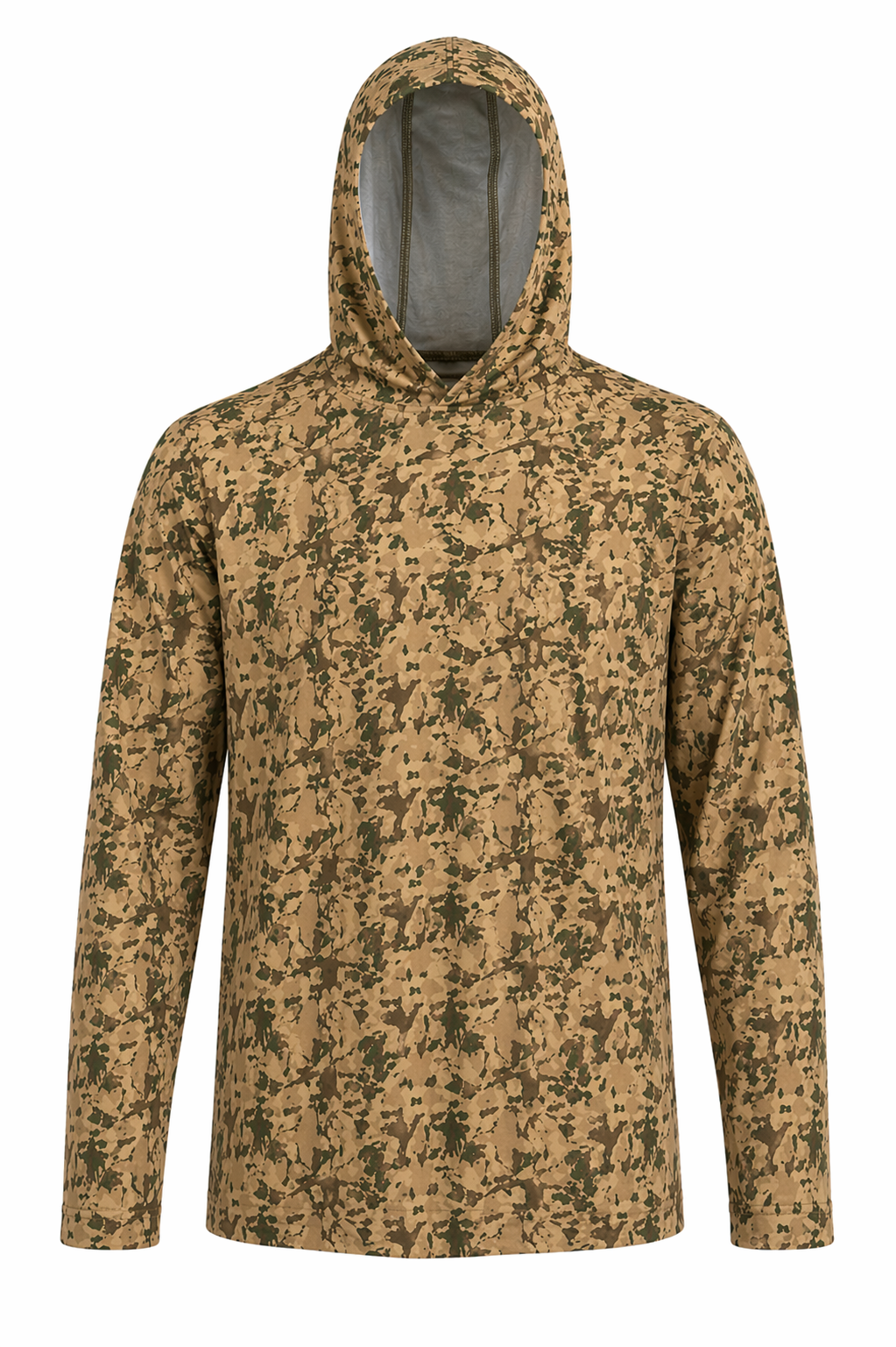 Bottoms Hoody: Brown Duck Camo