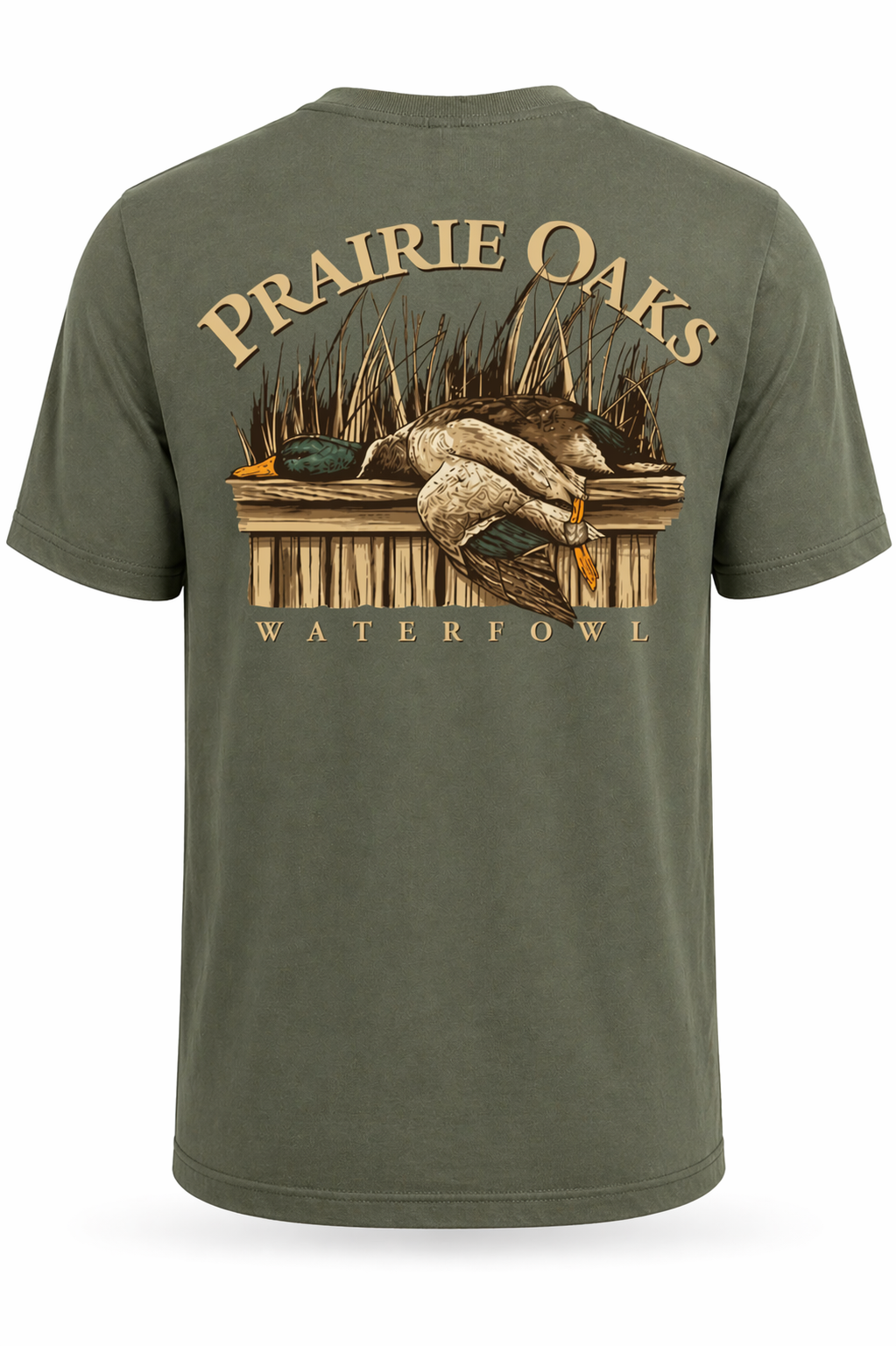 Mallard In The Blind