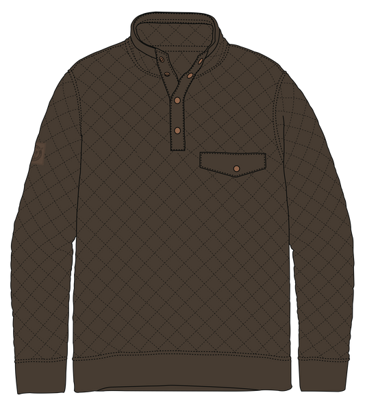 Quilted Pullover