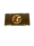 Prairie Oaks License Plate: Brown
