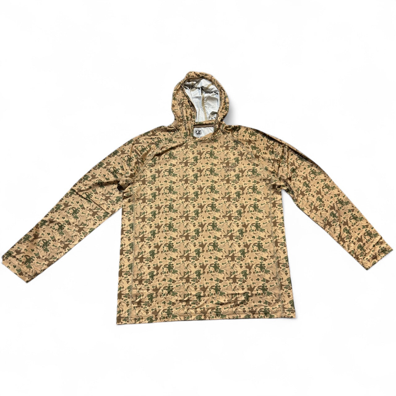 Bottoms Hoody: Brown Duck Camo