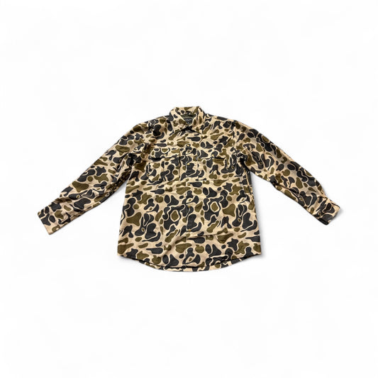 Plainsman Jac Shirt: Traditions Camo Olive