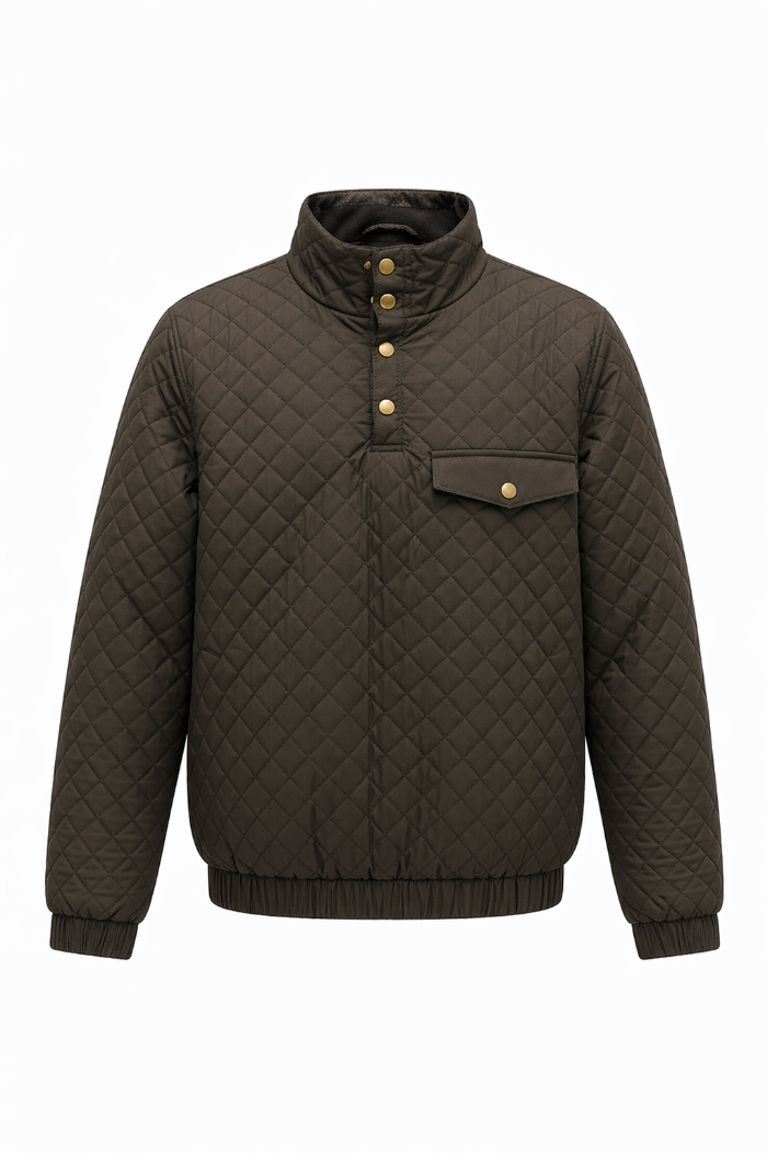 Quilted Pullover