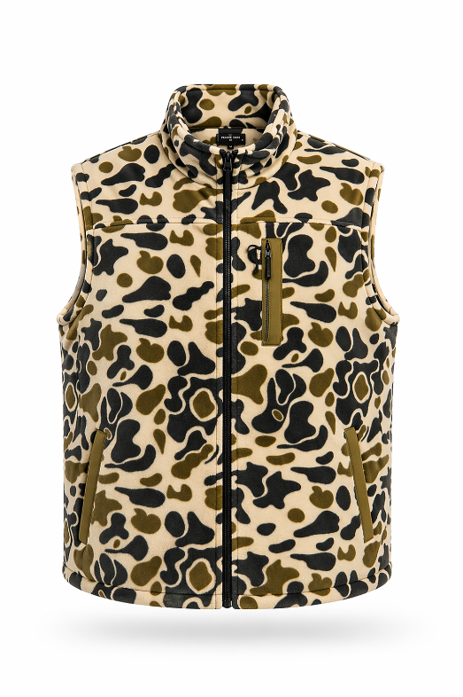 Bluff Vest: Traditions Camo Olive