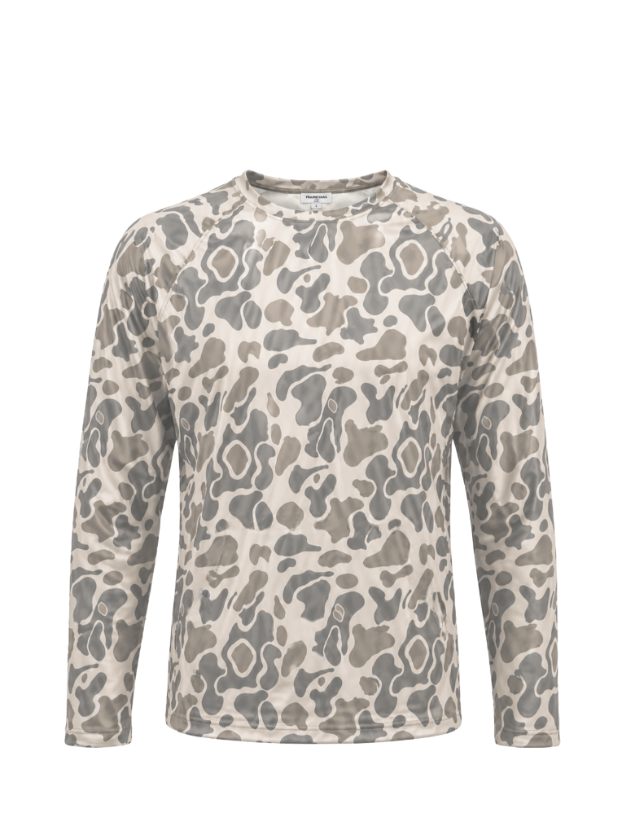 Bottoms Crewneck: Traditions Camo Olive