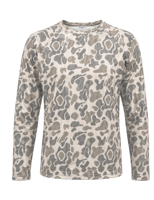 Bottoms Crewneck: Traditions Camo Olive