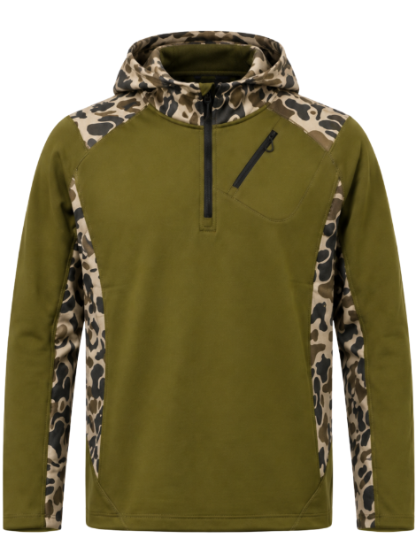 Outlaw Hoodie: Traditions Camo Olive