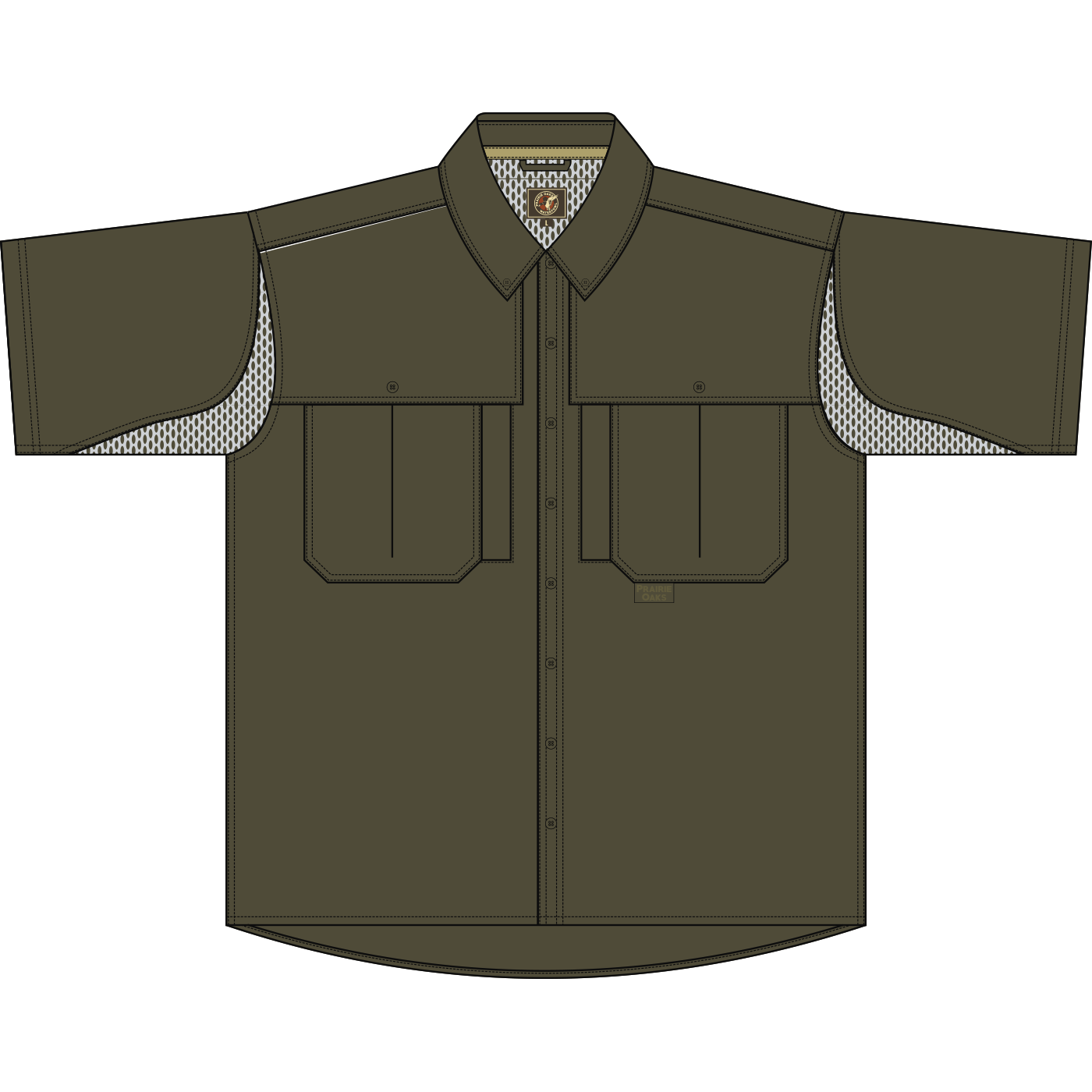 The Original Camp Shirt: Olive