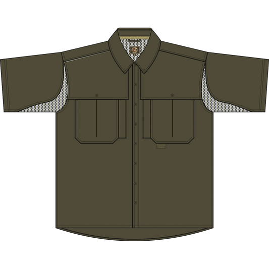 The Original Camp Shirt: Olive