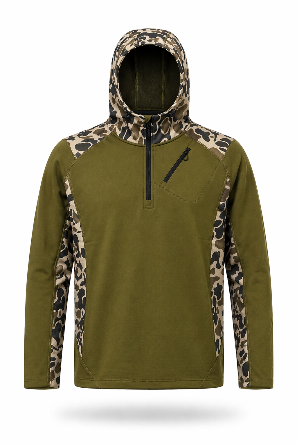 Outlaw Hoodie: Traditions Camo Olive