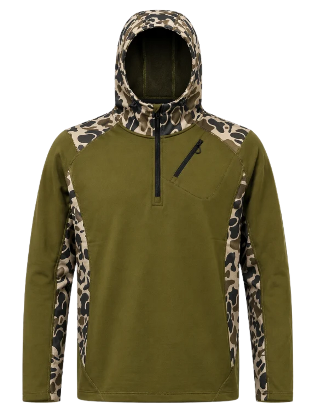 Outlaw Hoodie: Traditions Camo Olive