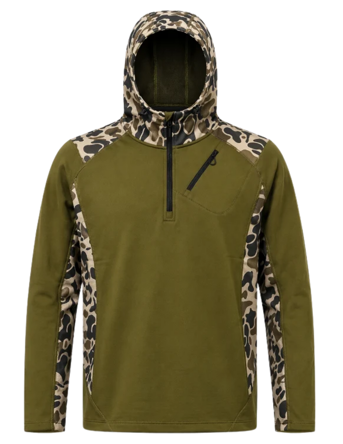 Outlaw Hoodie: Traditions Camo Olive