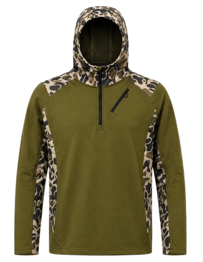Outlaw Hoodie: Traditions Camo Olive