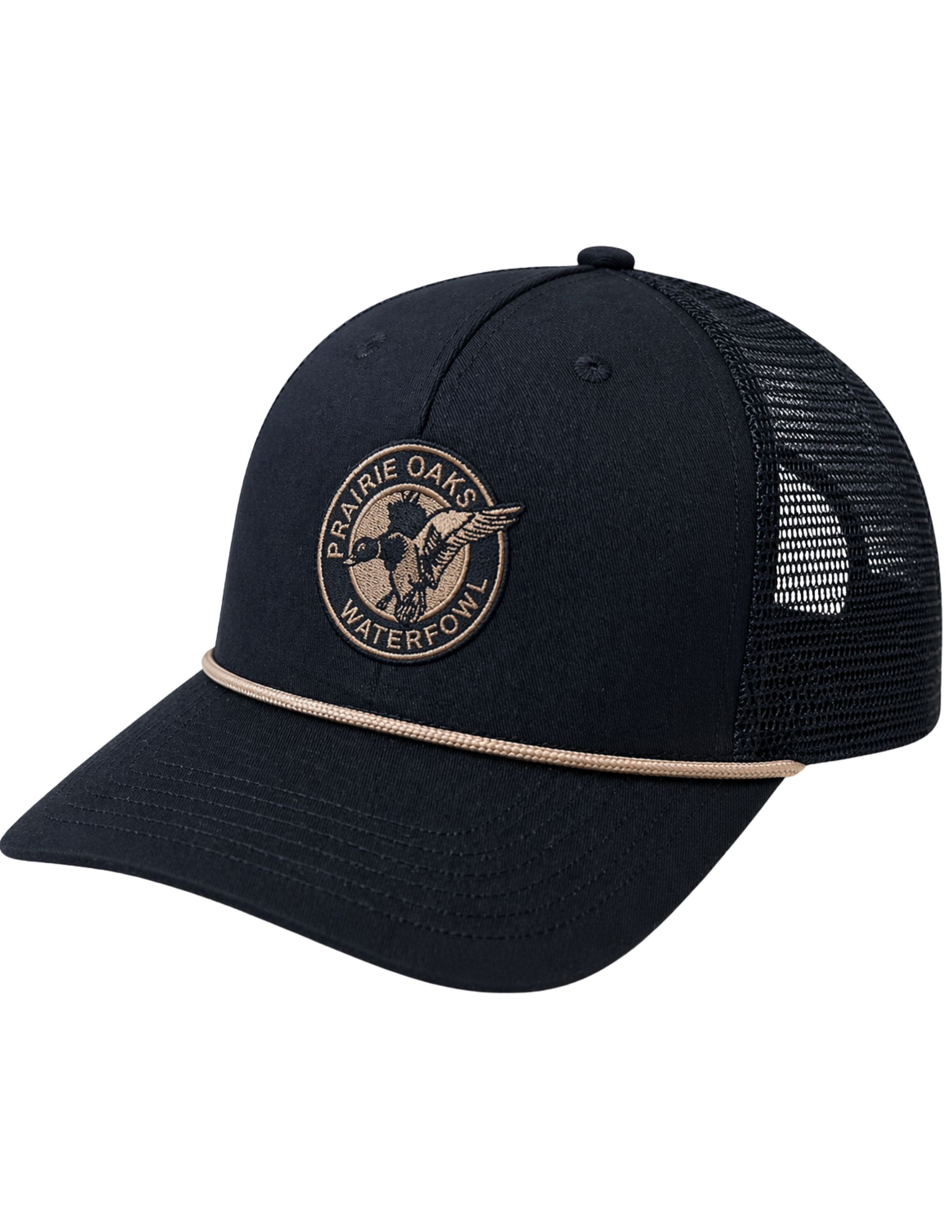 Prairie Oaks Unstructured Cap- Black – Prairie Oaks Waterfowl